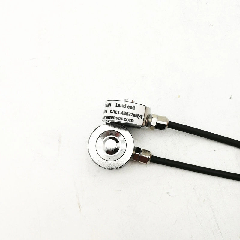 Round Pancake Load Cell 50n 500n 5kn 10kn Tension Compression Weighing Force Sensor (B102)