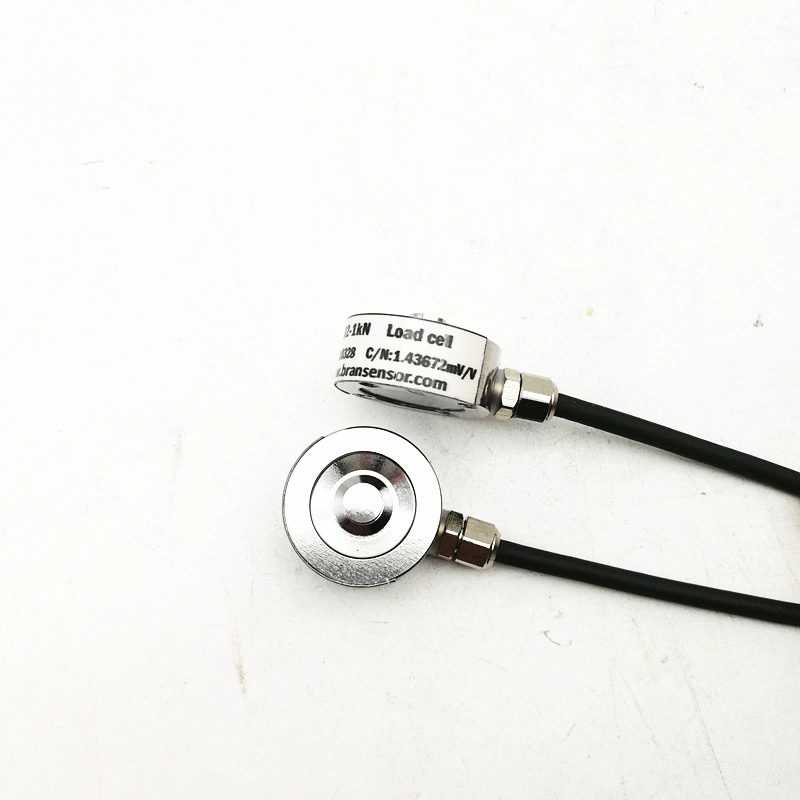 Round Pancake Load Cell 50n 500n 5kn 10kn Tension Compression Weighing Force Sensor (B102)